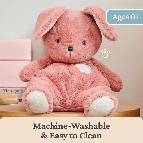 Gund Oh So Snuggly Bunny 12.5" Plush Toy | 0 months+ | Baby Soft Toy | Stuffed Toy